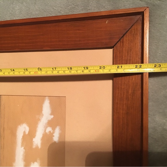 “Invocation to the Sun" by Charles Marion Russell 27.5X22.5” Wood frame Western - Picture 5 of 6